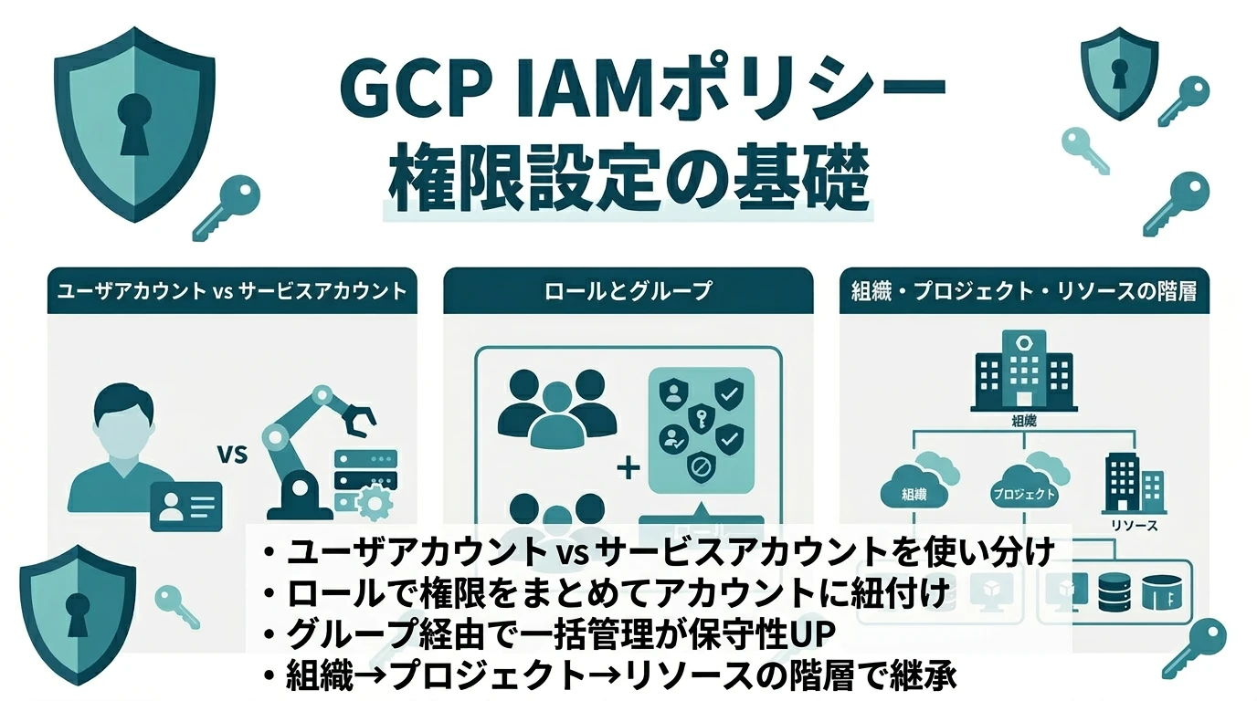 GCPのIAMポリシー